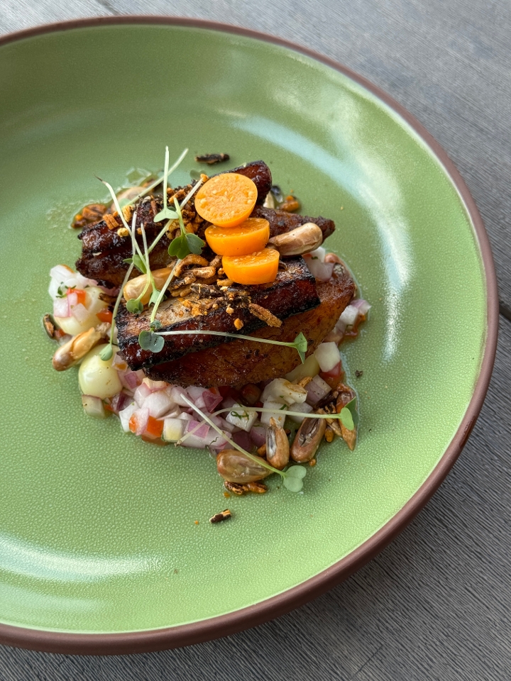 Crispy Pork Belly Kakuni.