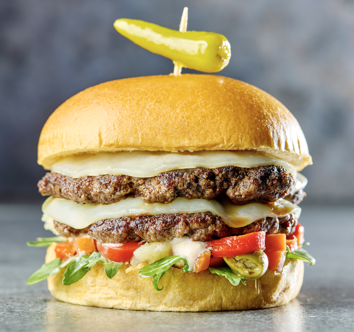 Chicago Style Burger.