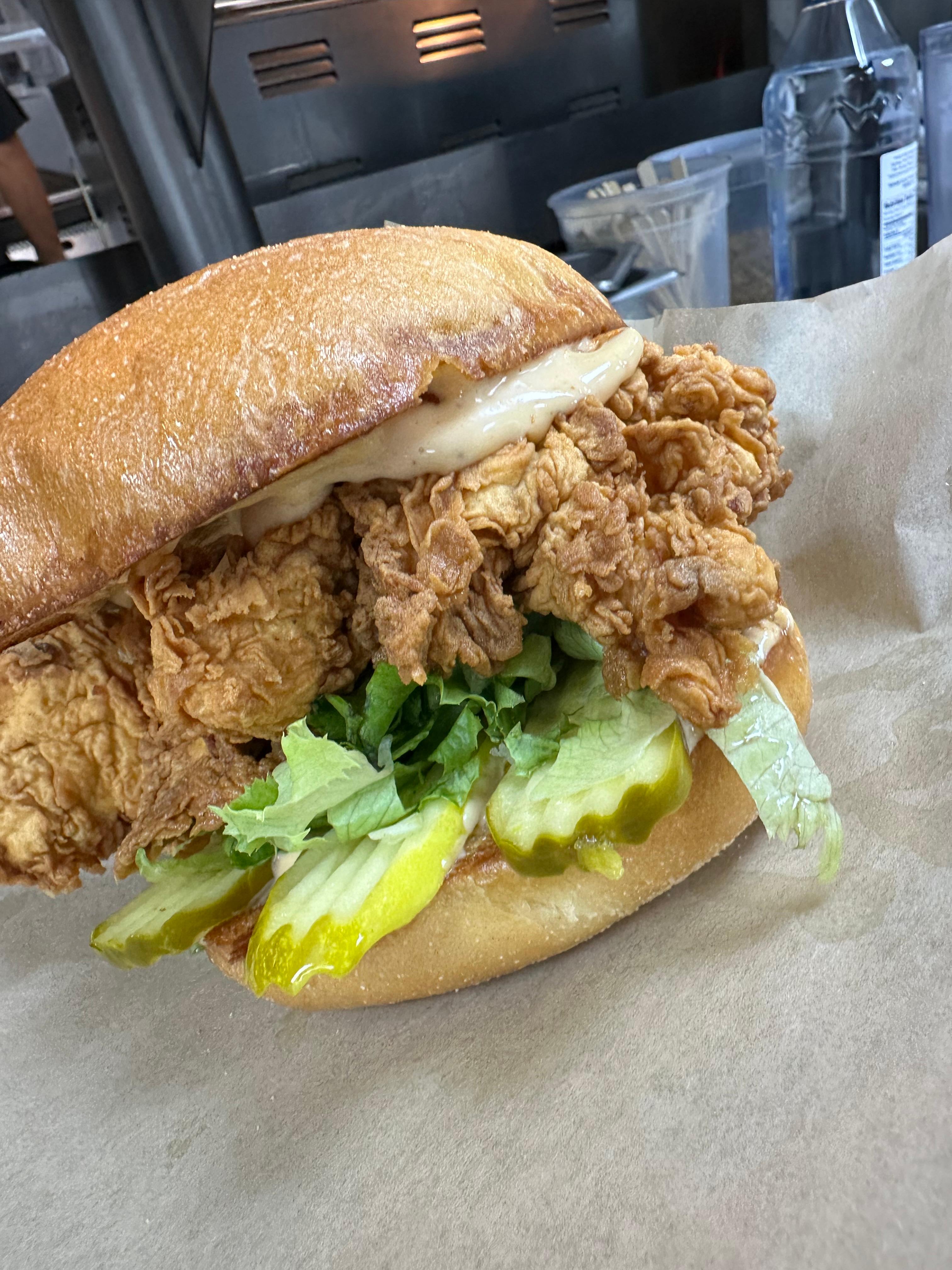 Fried Chicken Sandwich.