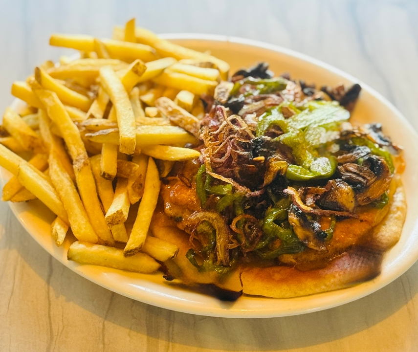 Veggie Burger Melt.