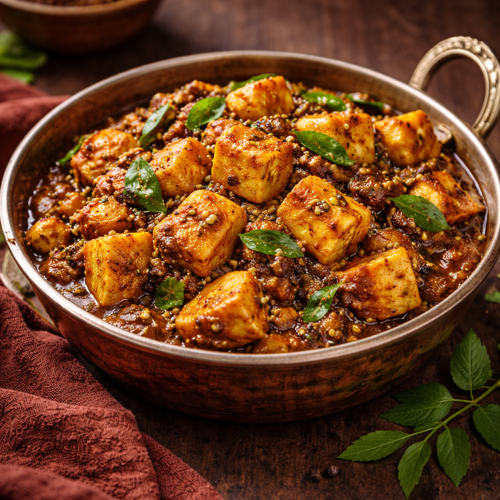 Paneer Chettinadu.