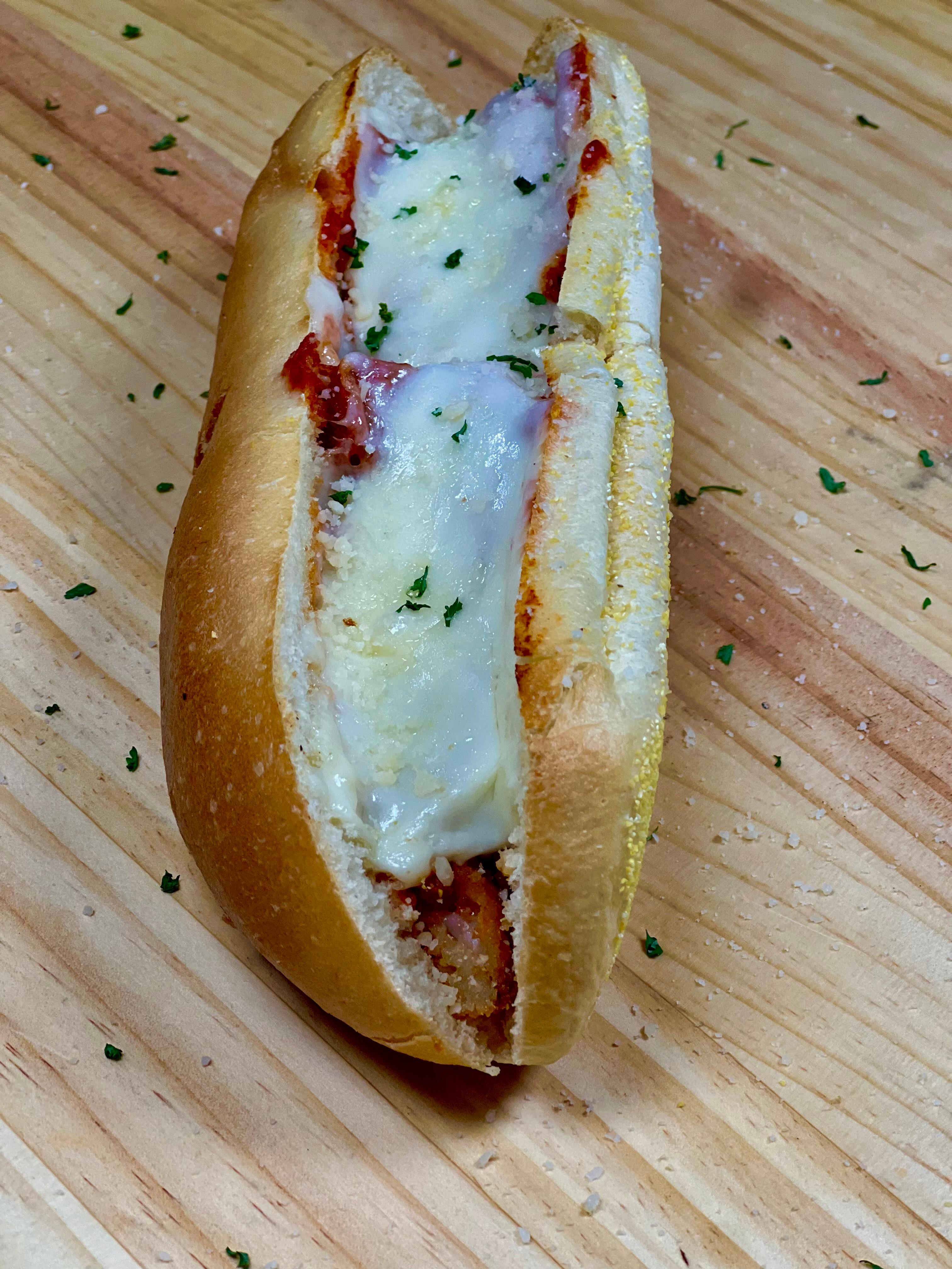 Lunch Sausage Parm w/ Drink.