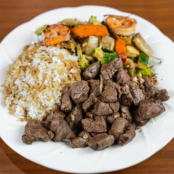 Filet Mignon Hibachi.