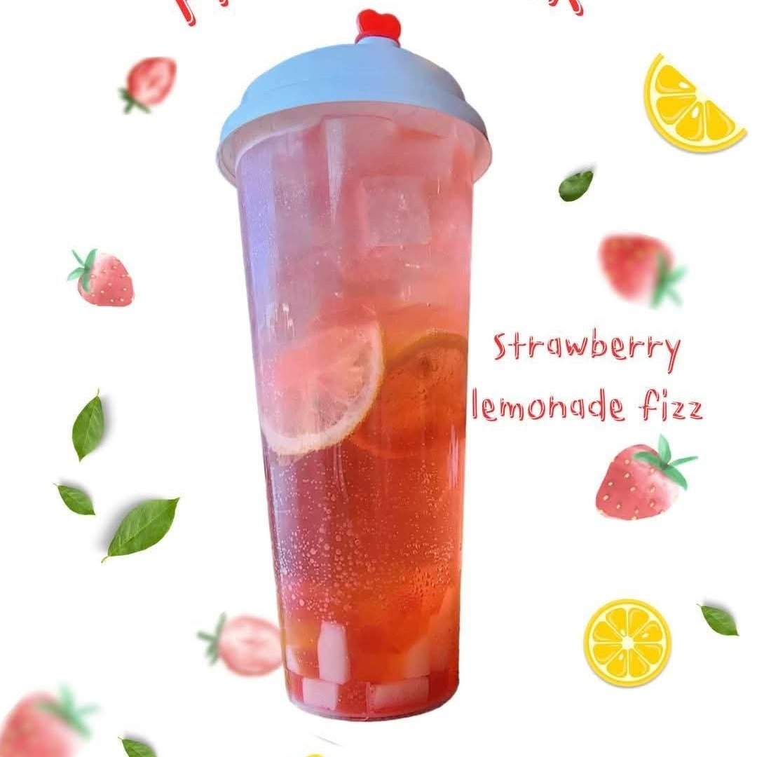 Strawberry Lemonade Fizz.