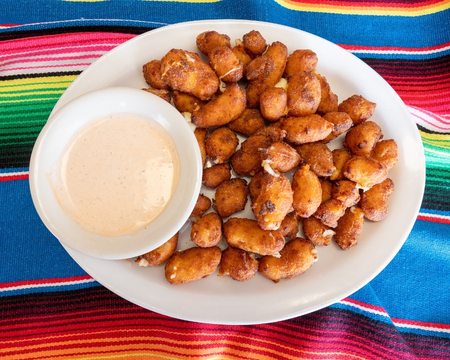 Spicy Cheese Curds.