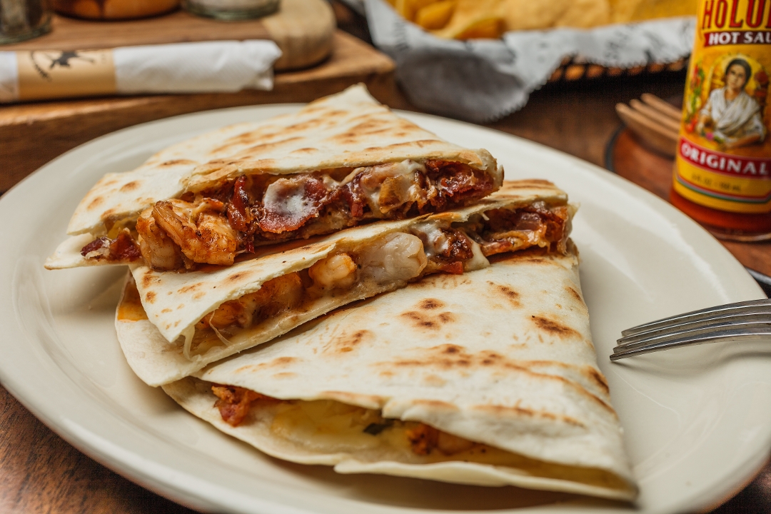 The Luau Quesadilla.