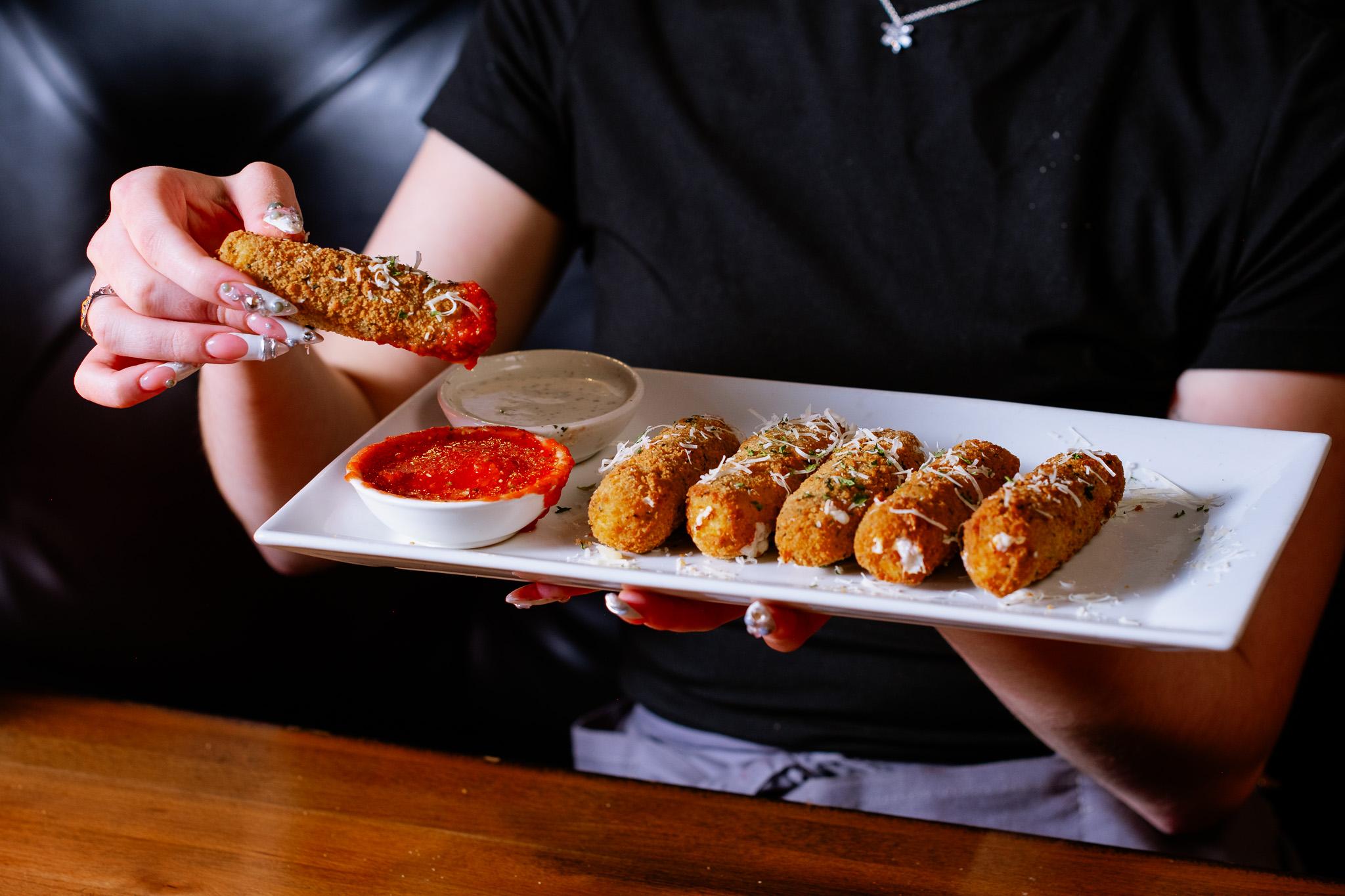 Mozzarella Sticks.