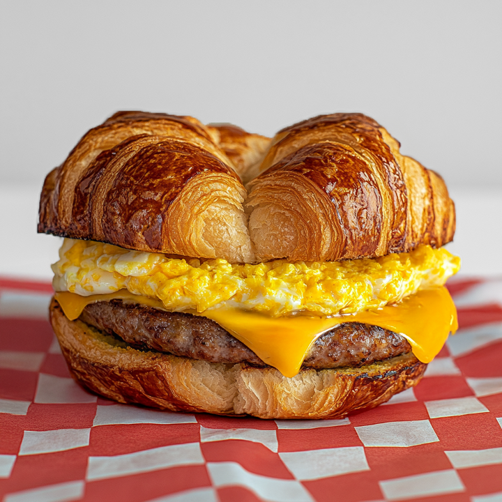 Sausage, Egg & Cheddar.
