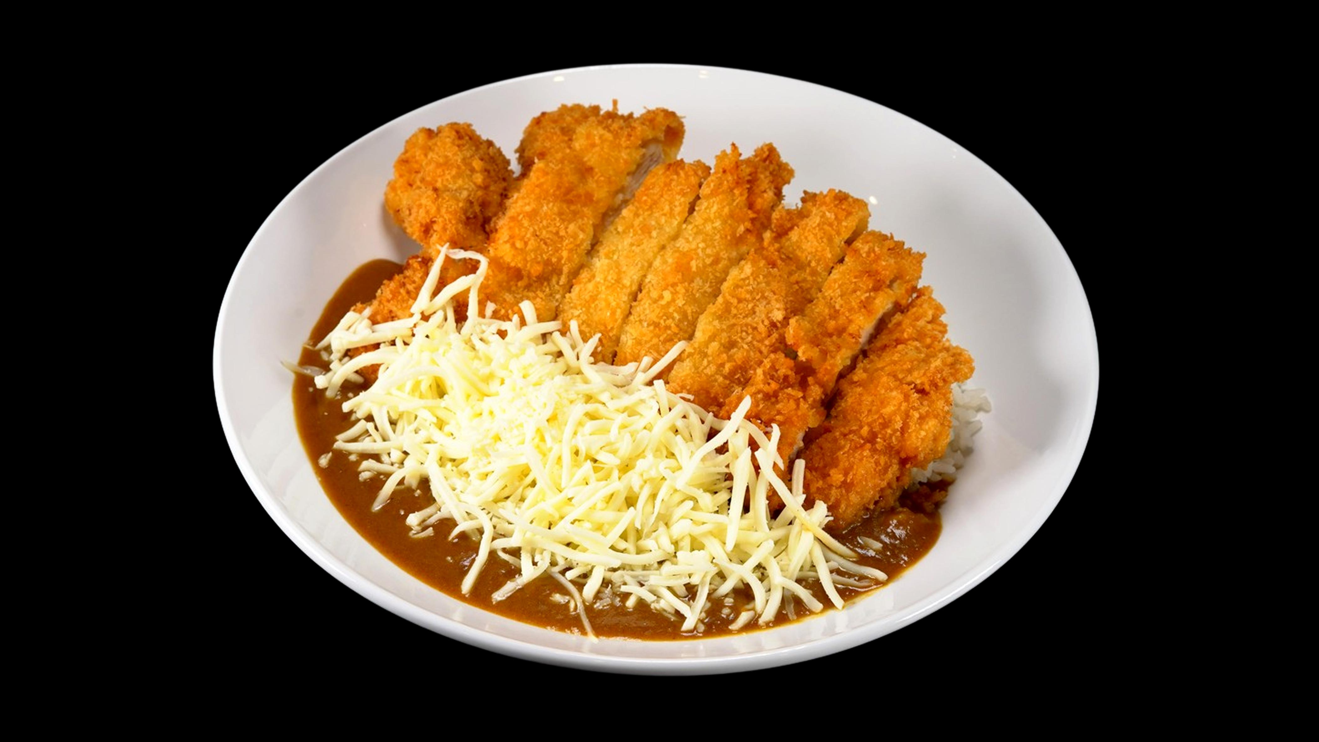 Chicken Katsu & Cheese Curry.