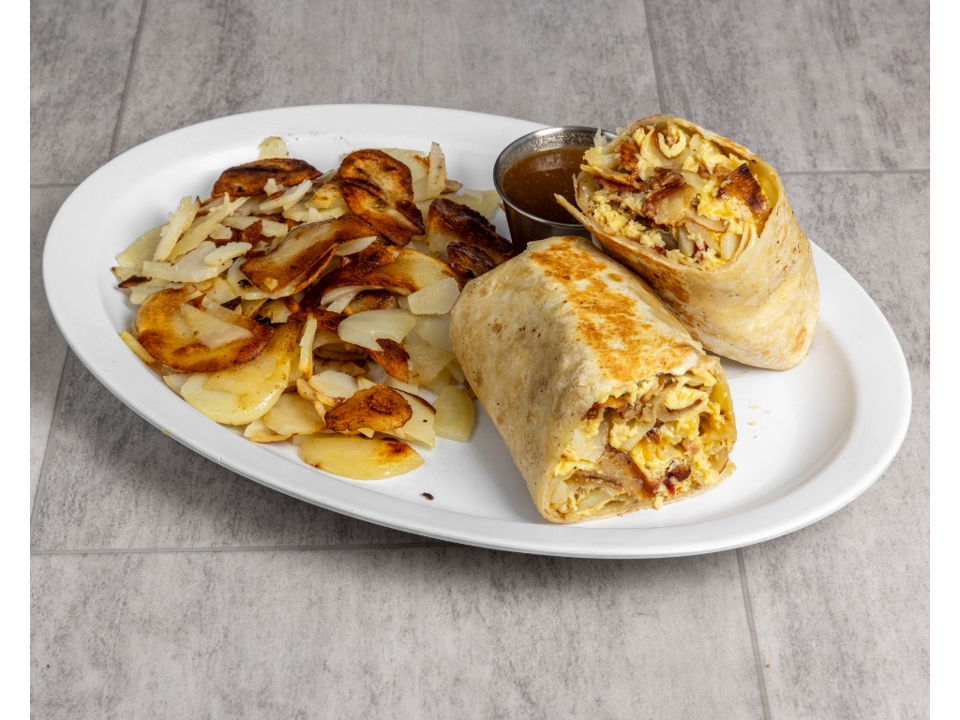 Healthy Breakfast Burrito.