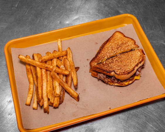 Smoked Grilled Cheese *.
