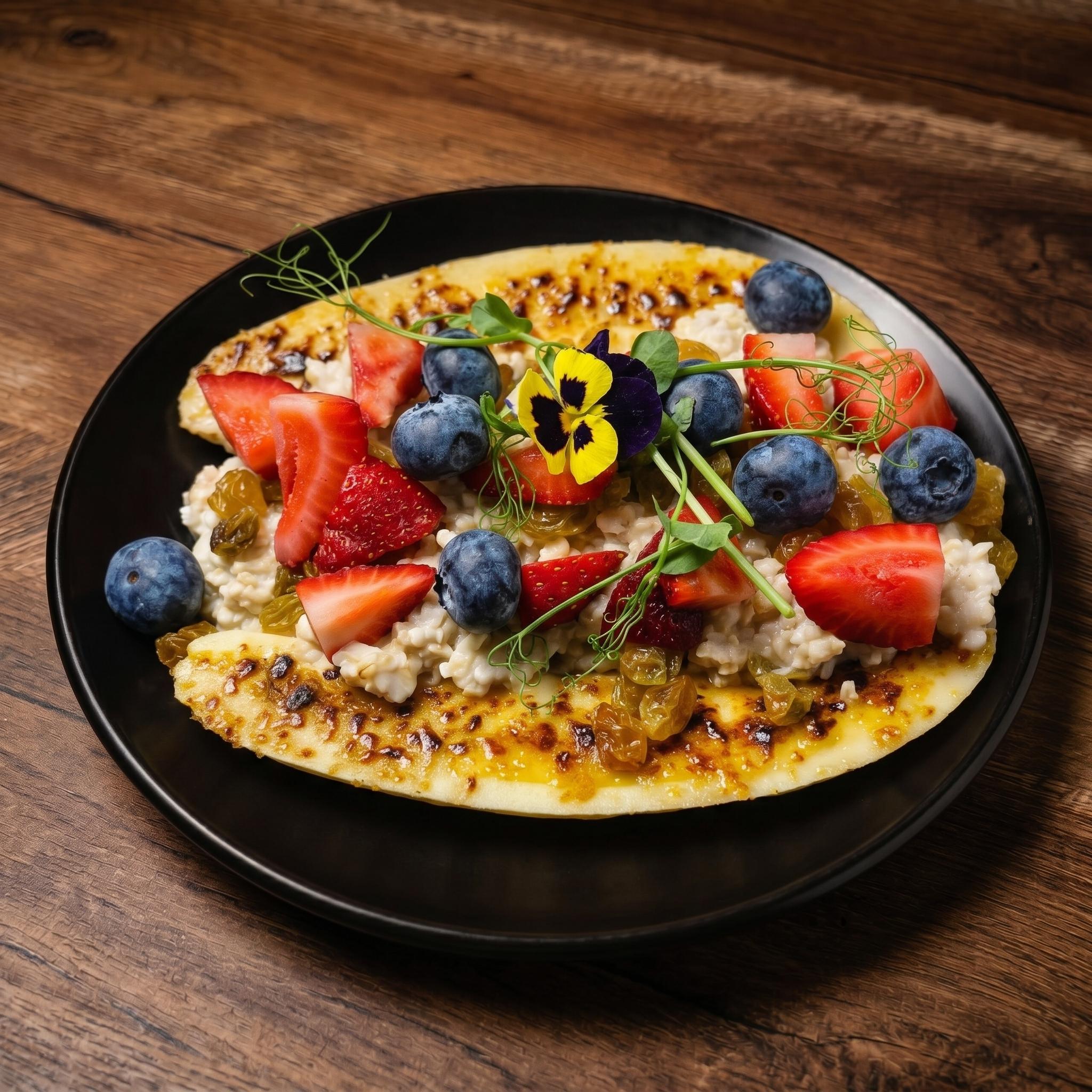 Banana Brulee Oats V/VG/GF.