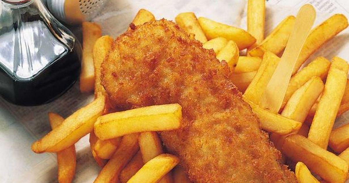 Beer Battered Cod & Chips.