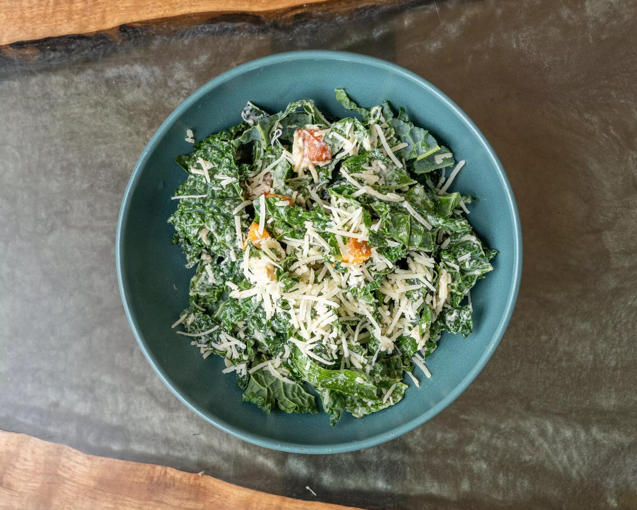 Kale Caesar Salad.