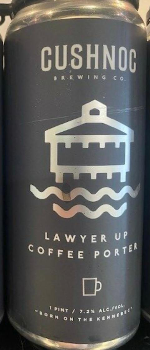 Cushnoc Lawyer Up Coffee Porter.