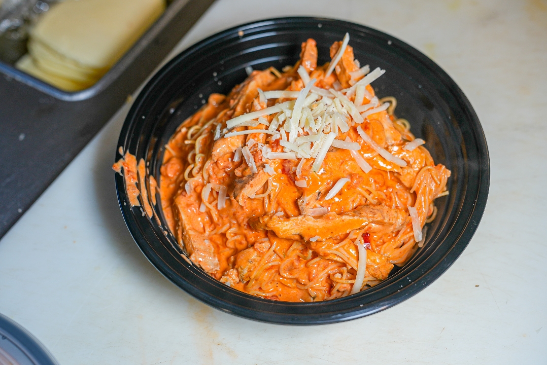 Half Tray Penne Ala Vodka.