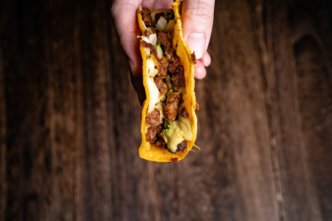 Vegan Chorizo Taco.