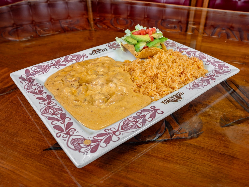 L- Pollo a la Crema.