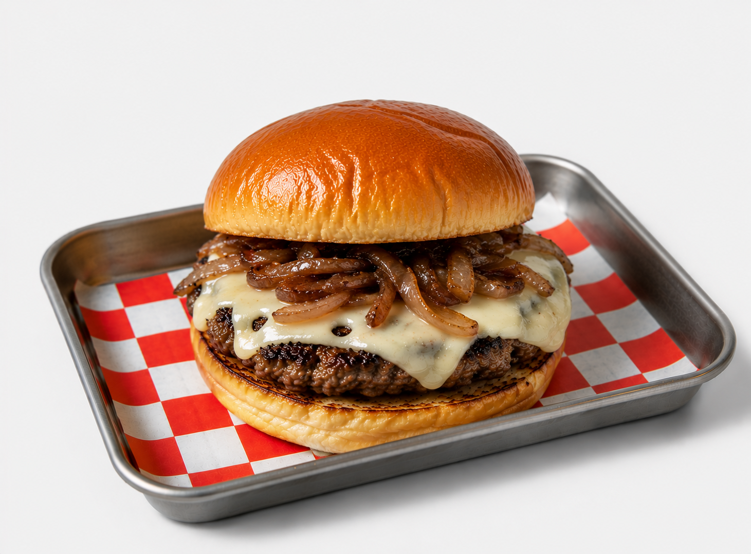 Swiss Onion Burger.