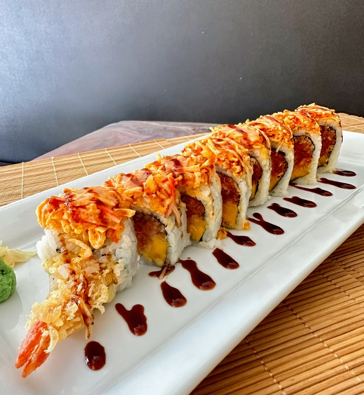 Angry Dragon Roll.