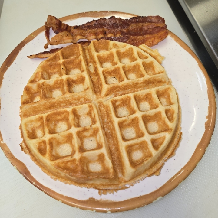 WAFFLE PLATE.