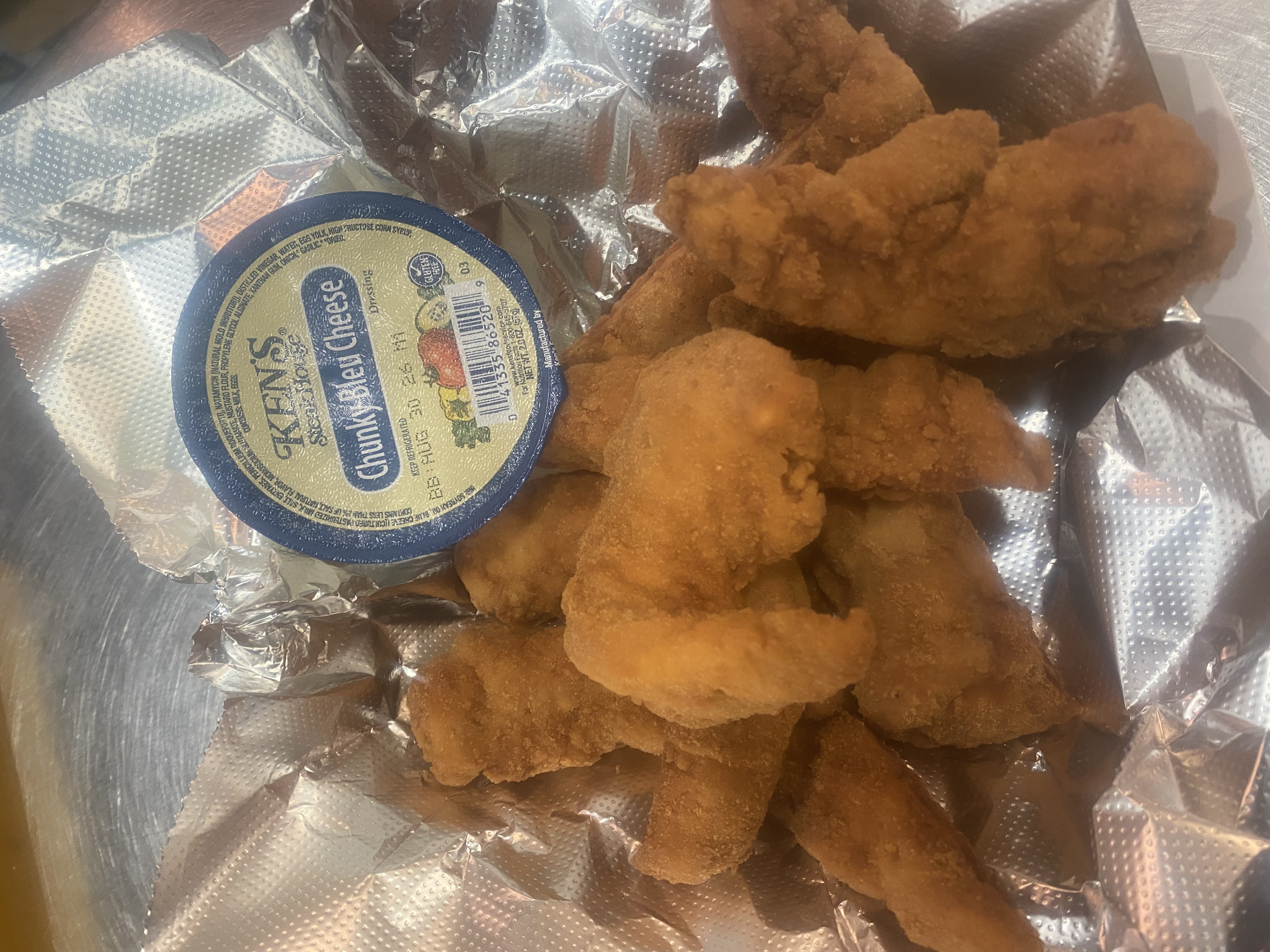 10 pieces  chicken Tenders.