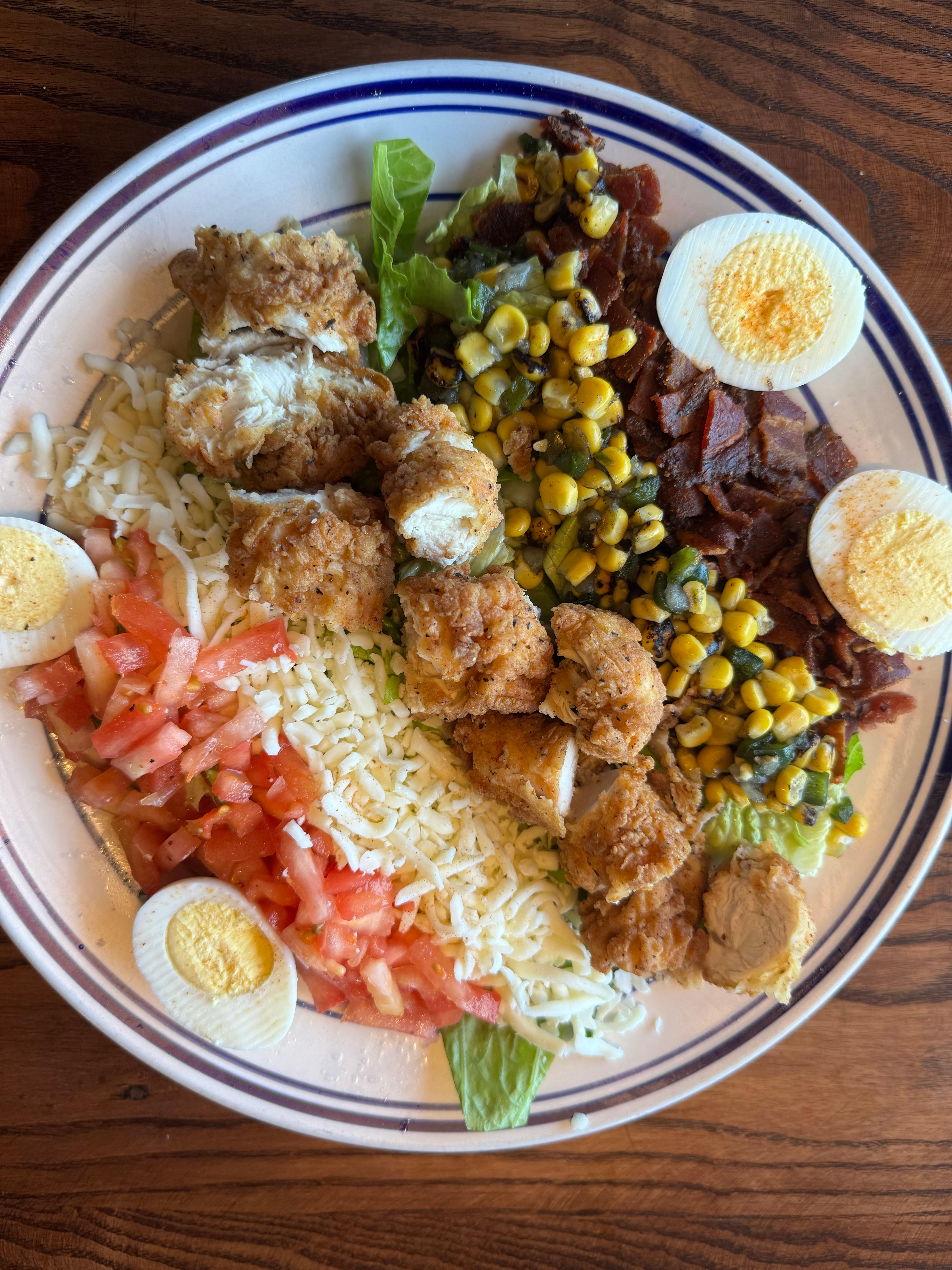Cajun Chicken Cobb Salad.