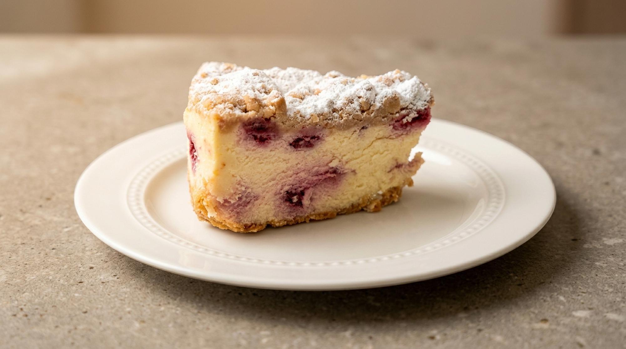Raspberry Cheesecake.