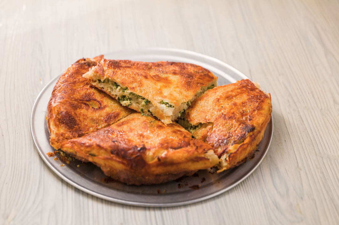 Burek spinach.