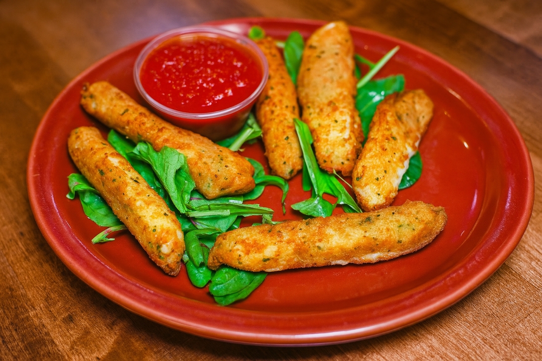 Tray Mozzarella Sticks.