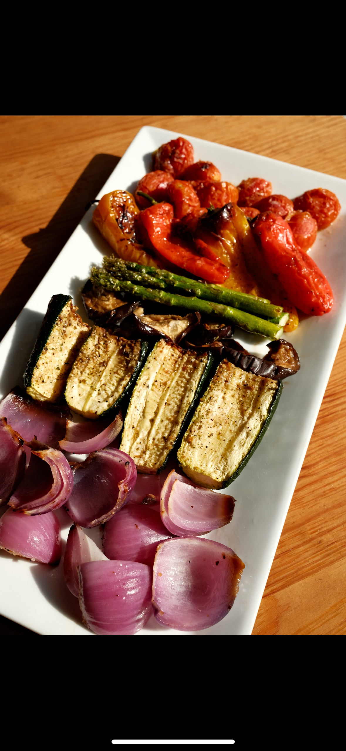 Grilled Vegetables.