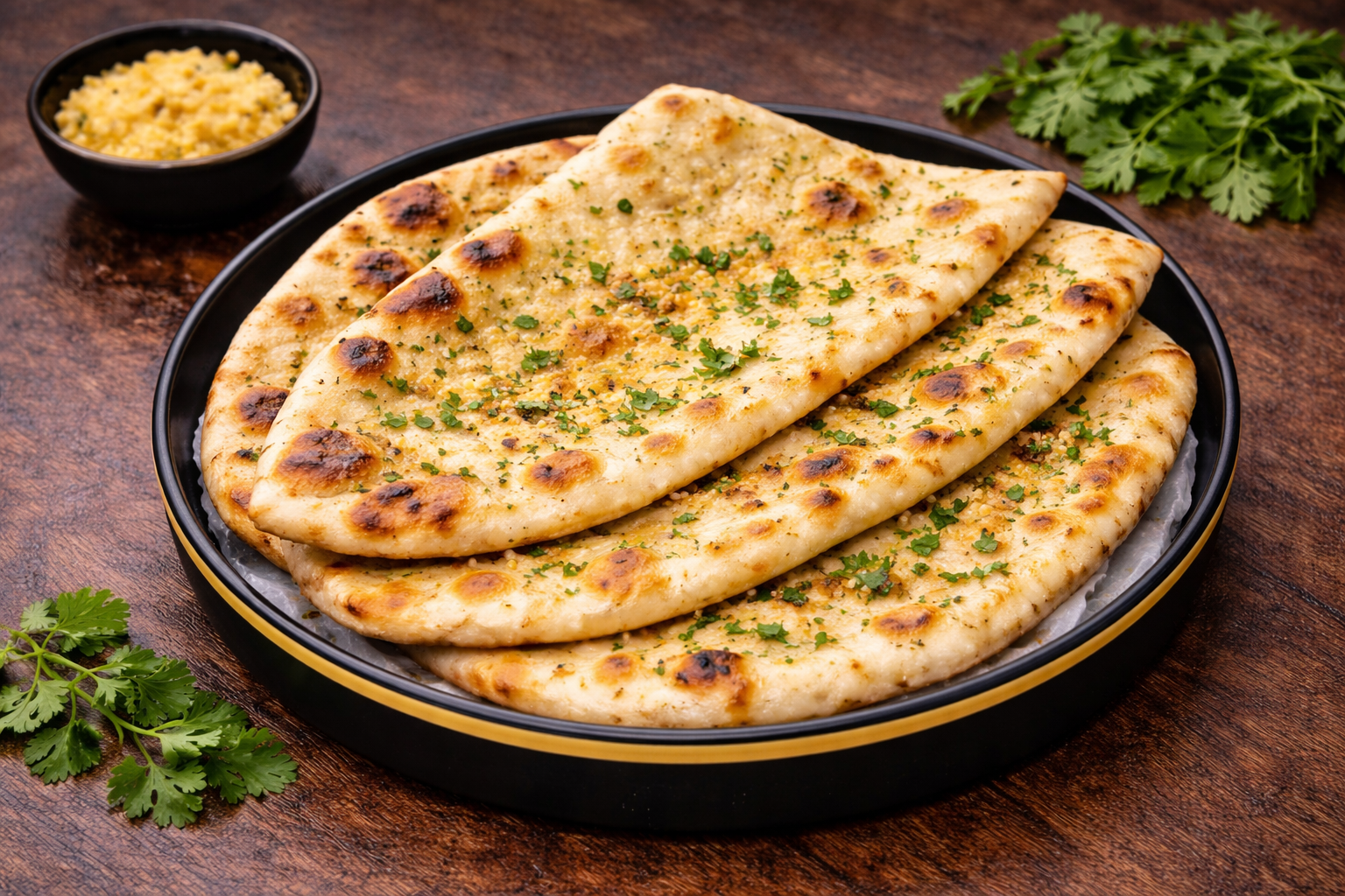 Garlic Naan.