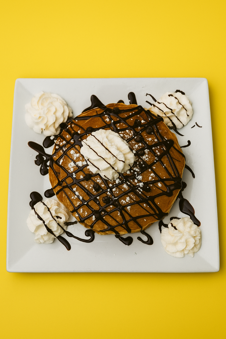 Chocolate Chip Pancakes.