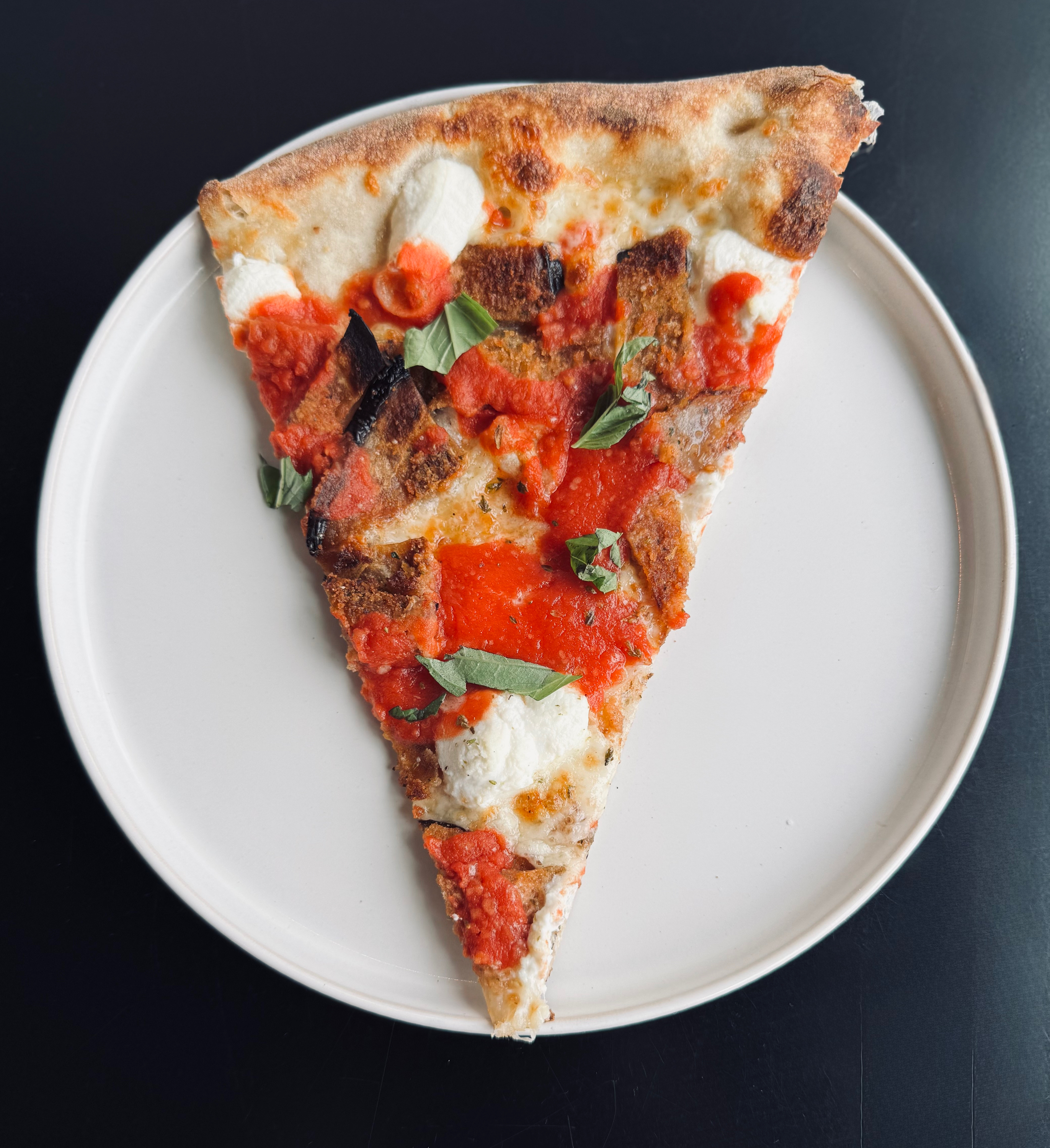 Eggplant Ricotta Slice.