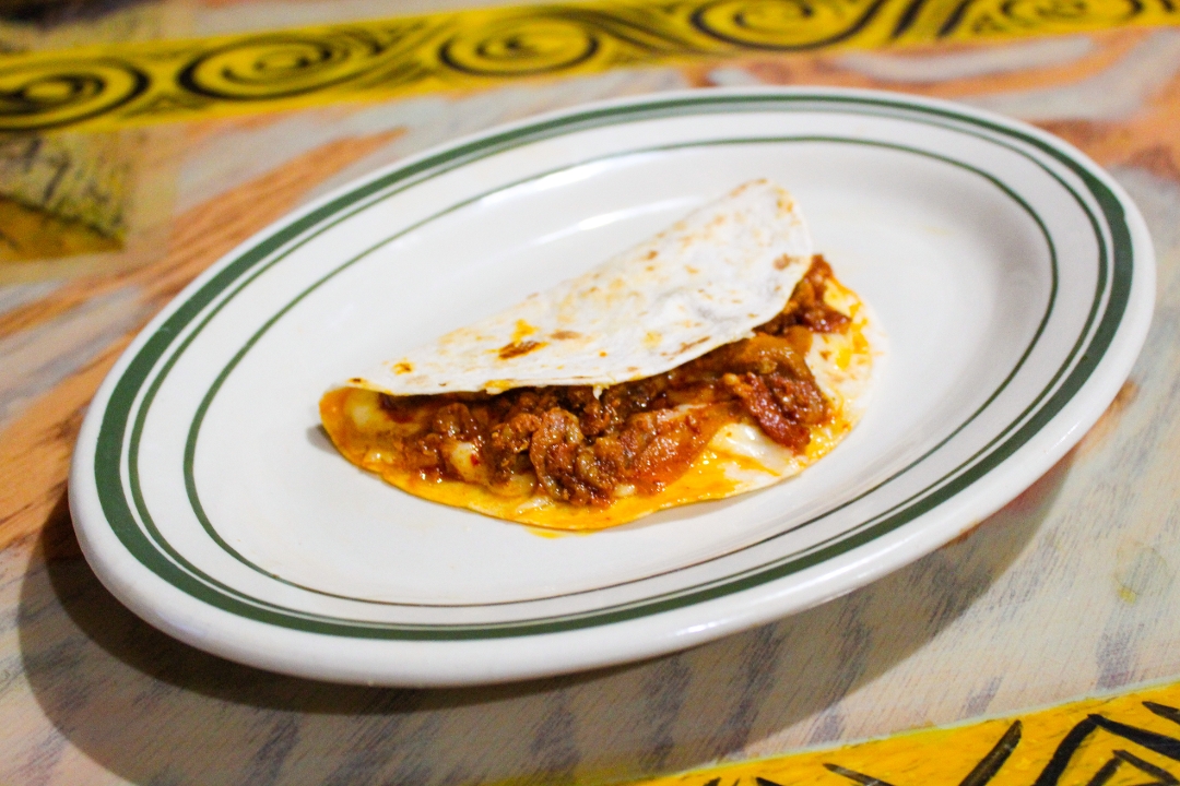 Quesadilla A La Carte.
