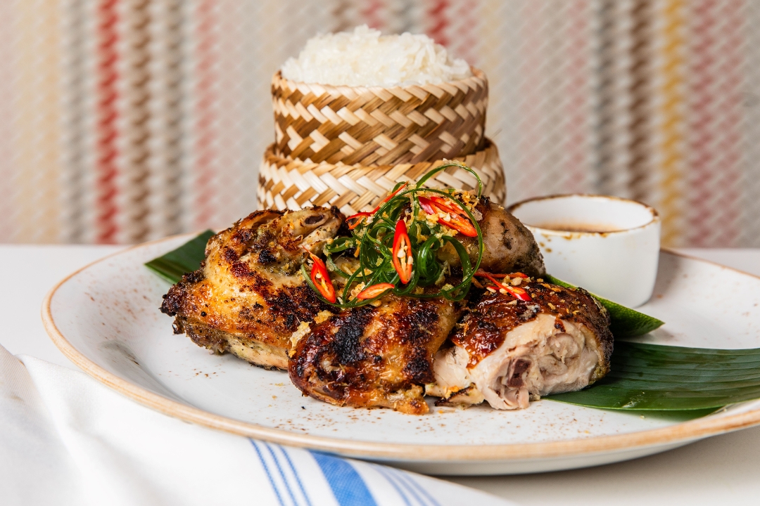 Grilled BBQ Chicken.