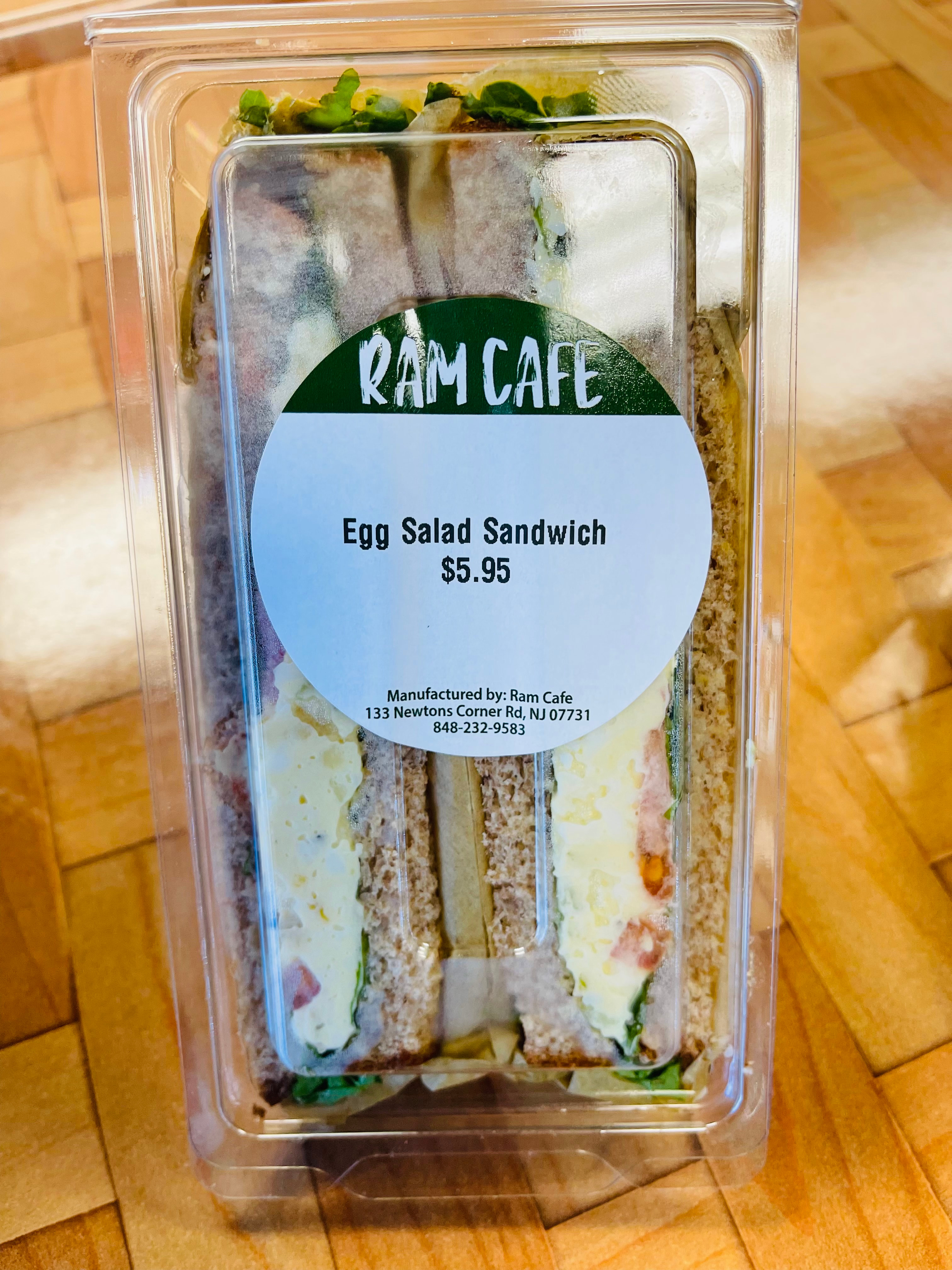 Egg Salad Sandwich.