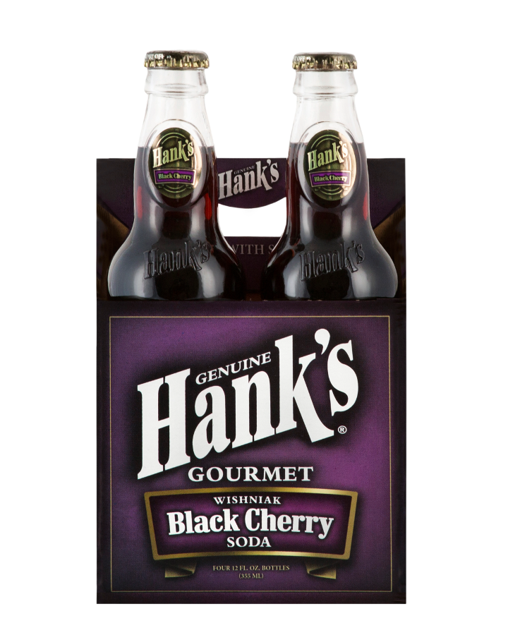 4-Pack Bottles Hanks Black Cherry.
