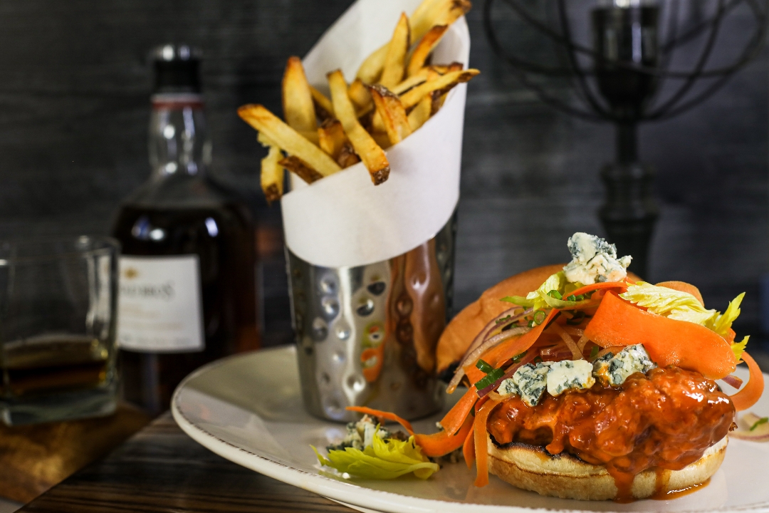 Crispy Buffalo Chicken Sandwich.