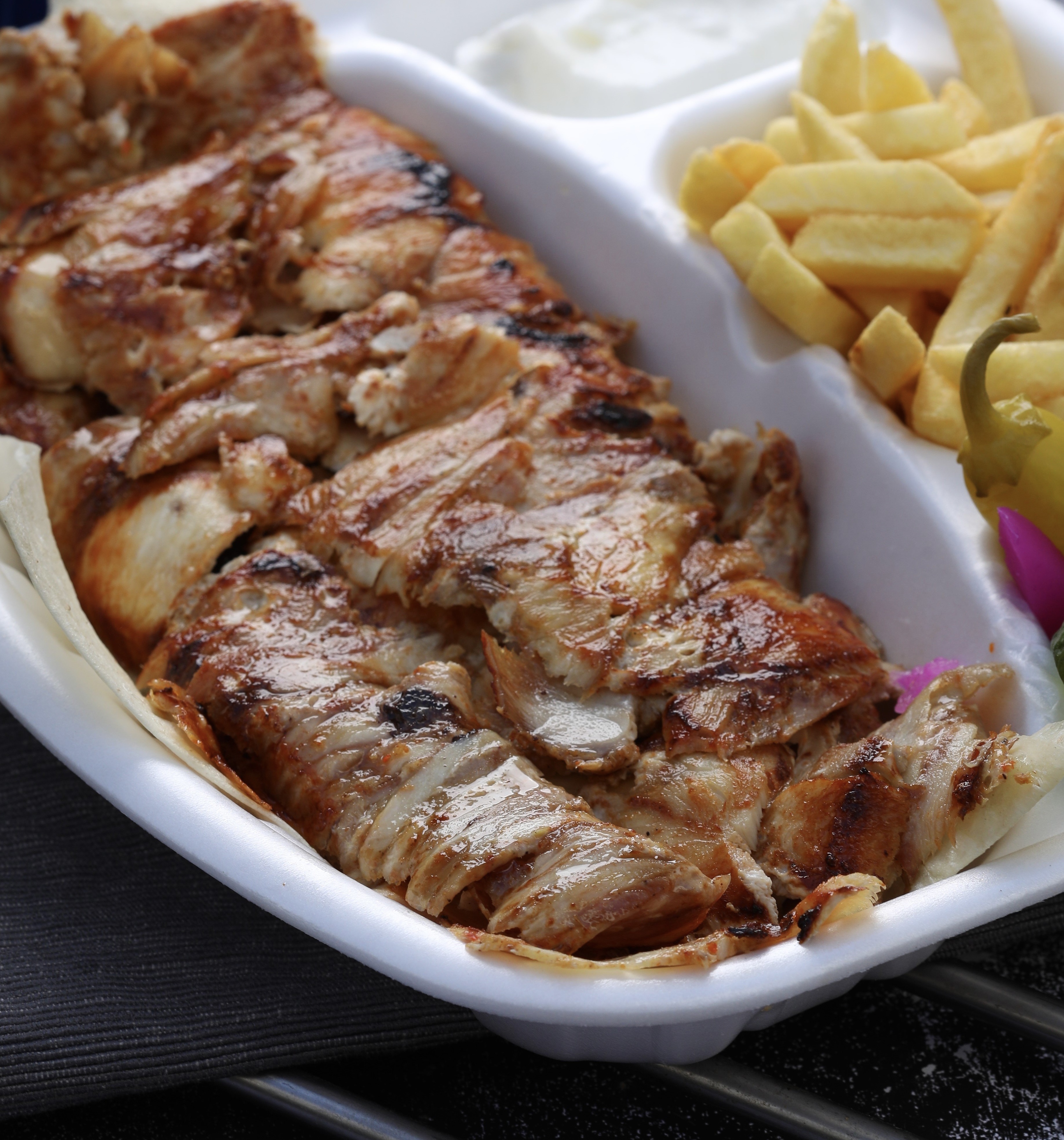 Chicken Shawarma by the Pound.