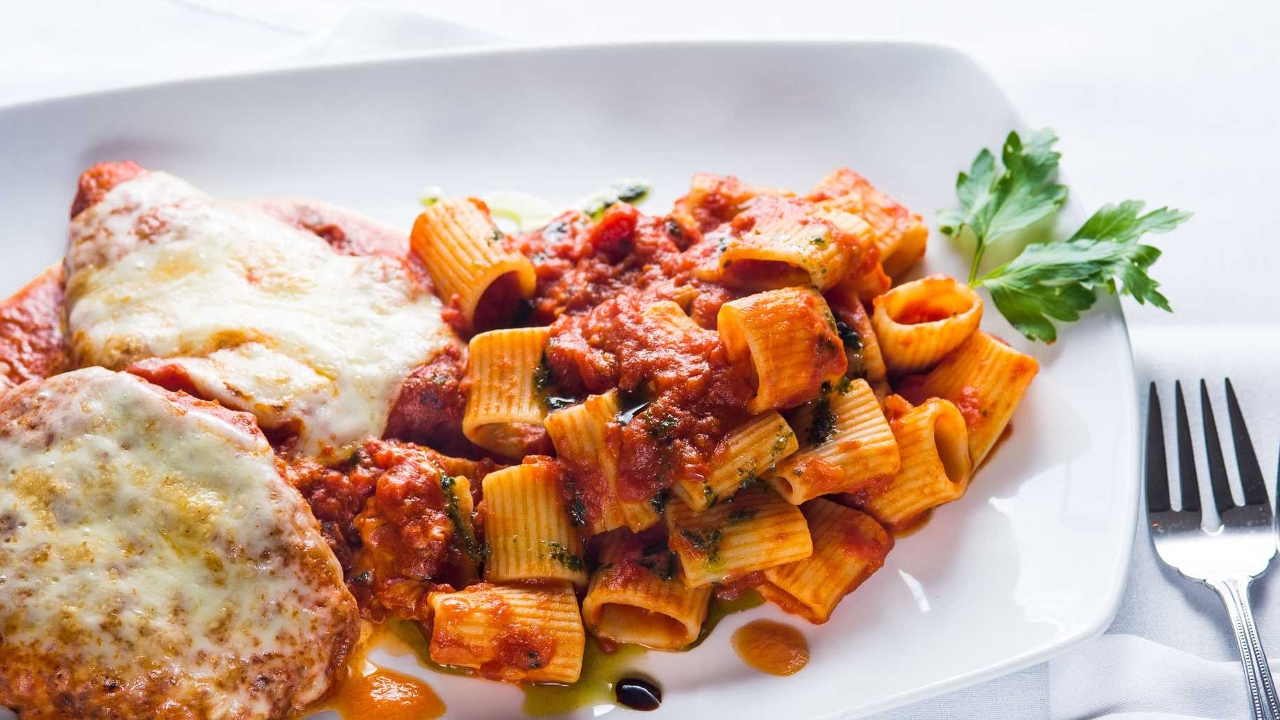 Chicken Parmigiana.