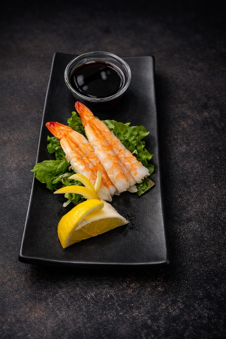 Shrimp Sashimi.