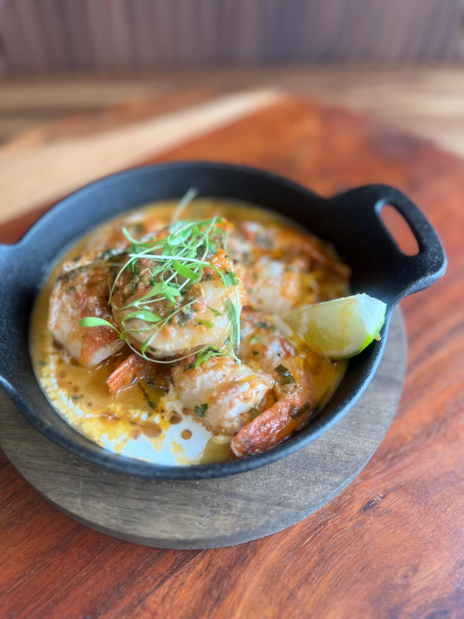 Shrimp Encocado.