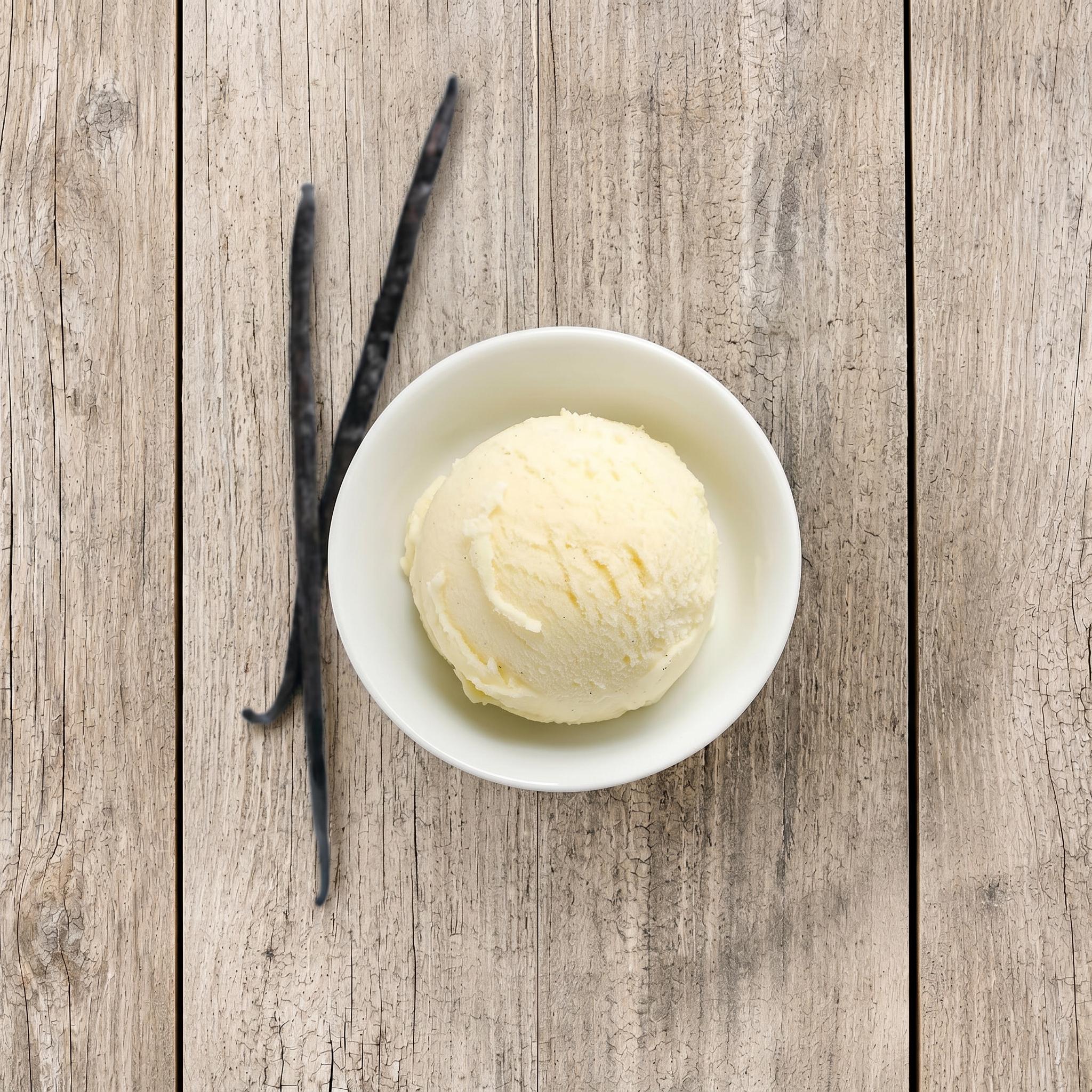 Vanilla Double Scoop.