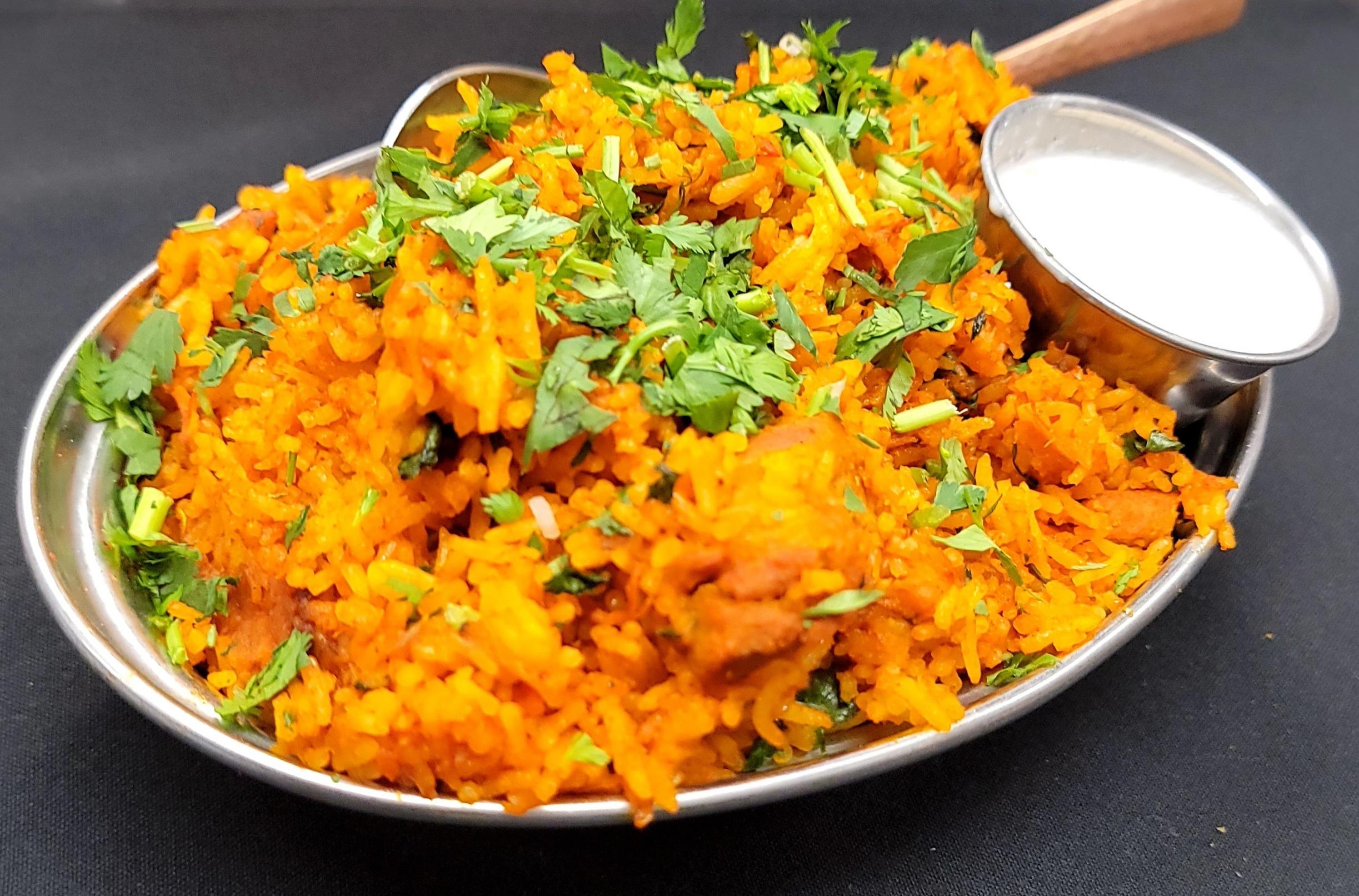 Chicken Biryani.