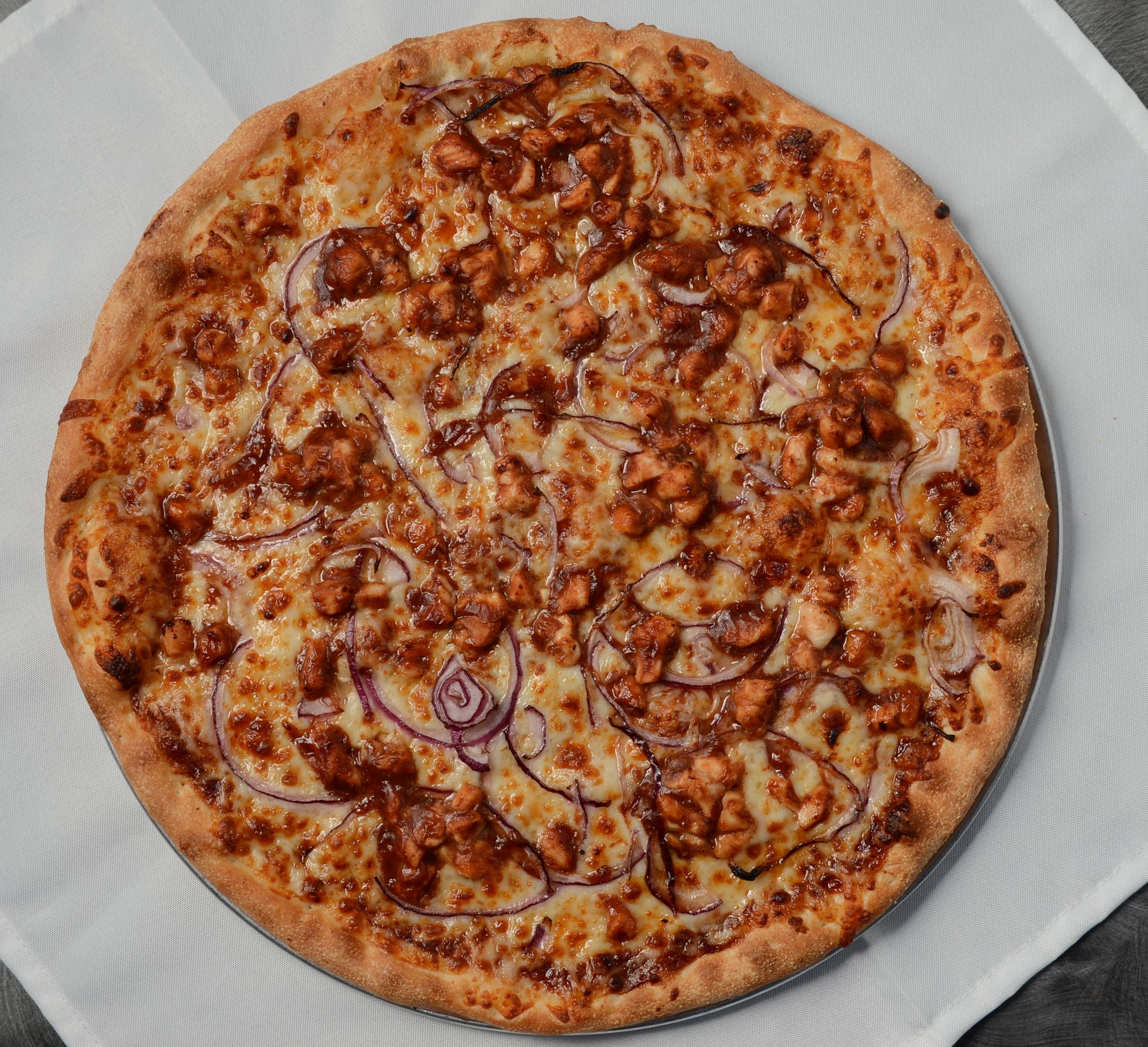 BBQ chicken Supreme Pizza - Med (14").