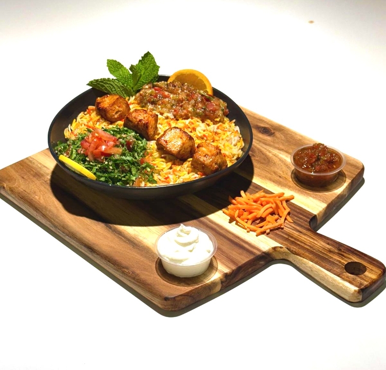 Chicken Kebab Bowl.