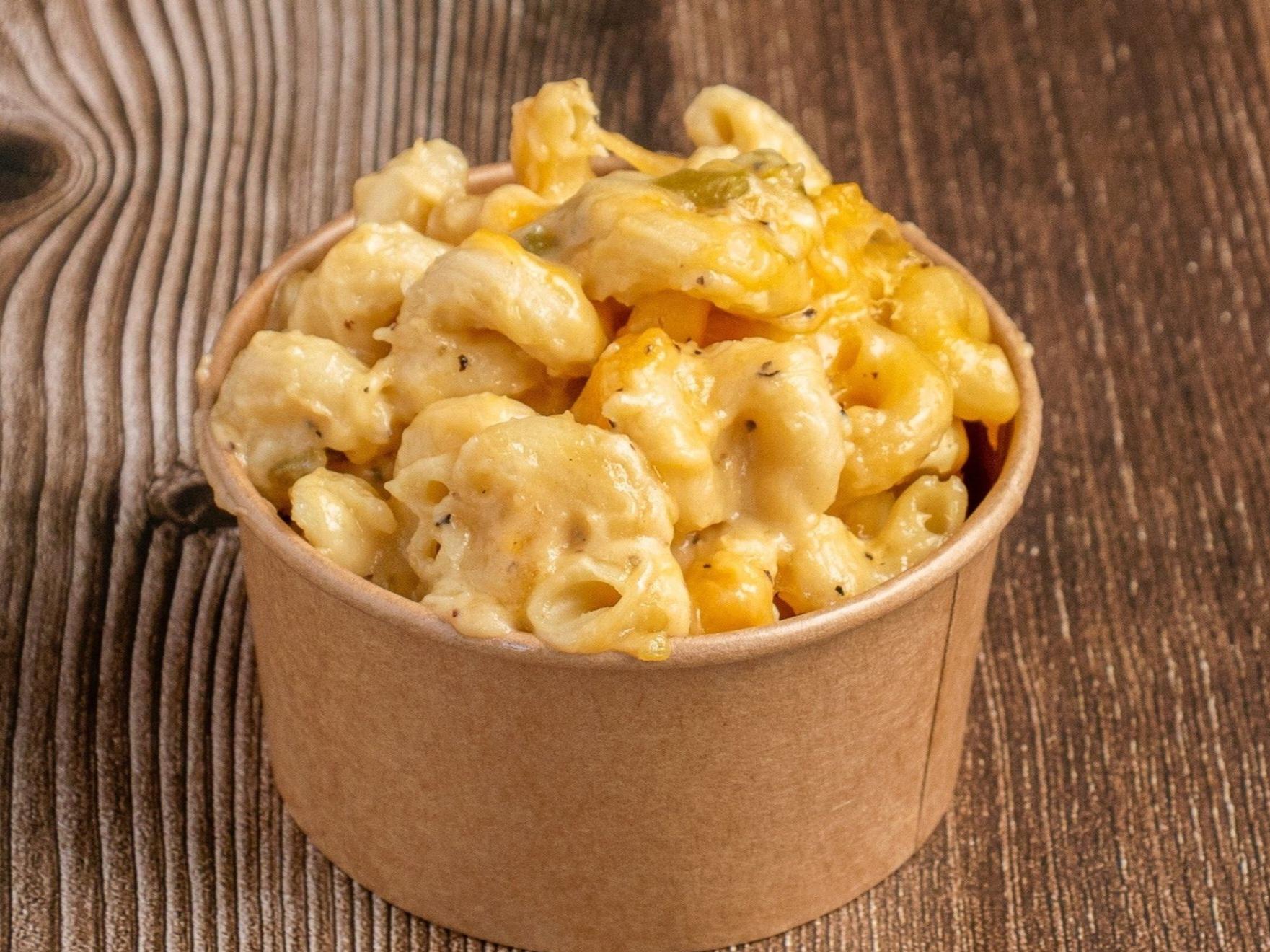 Green chile mac n cheese.