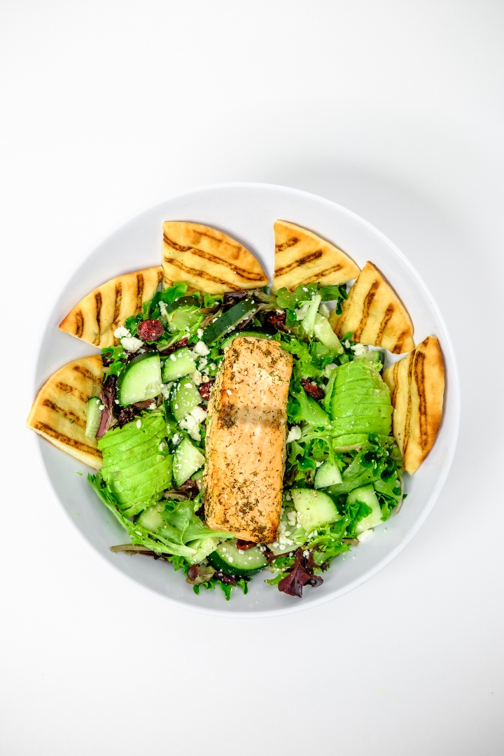 Avocado Citrus Salmon Salad.