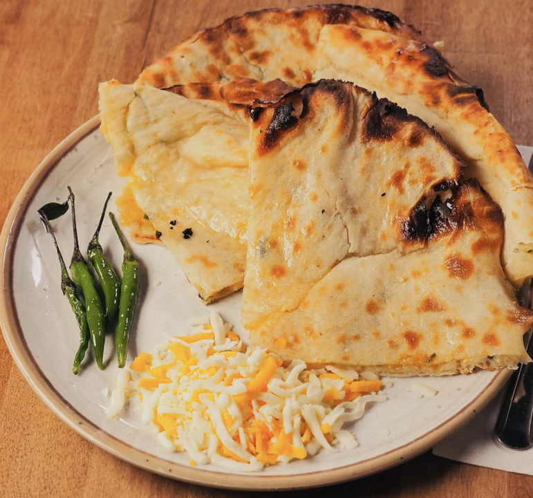 Chilli Cheese Naan.